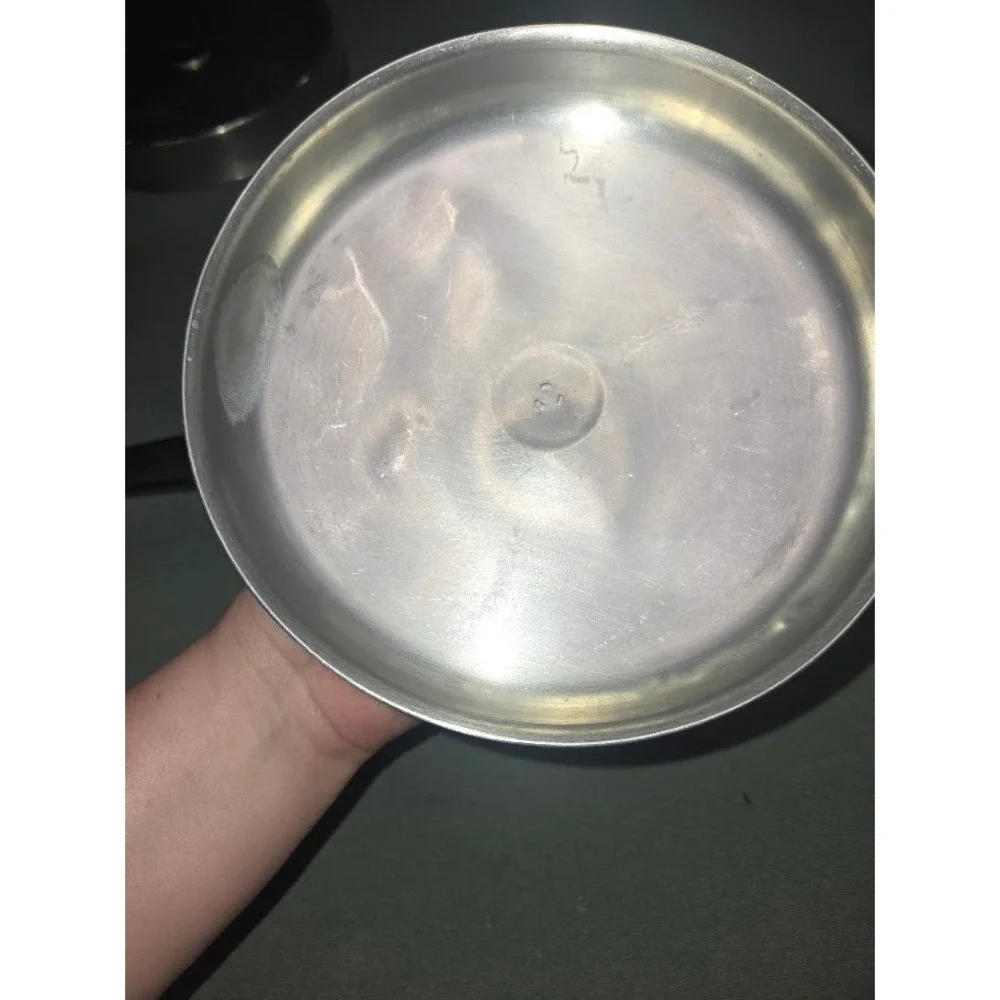 Revere Ware Copper Maid Stainless Steel Saucepan with Lid Clinton Illinois 2 Qt
